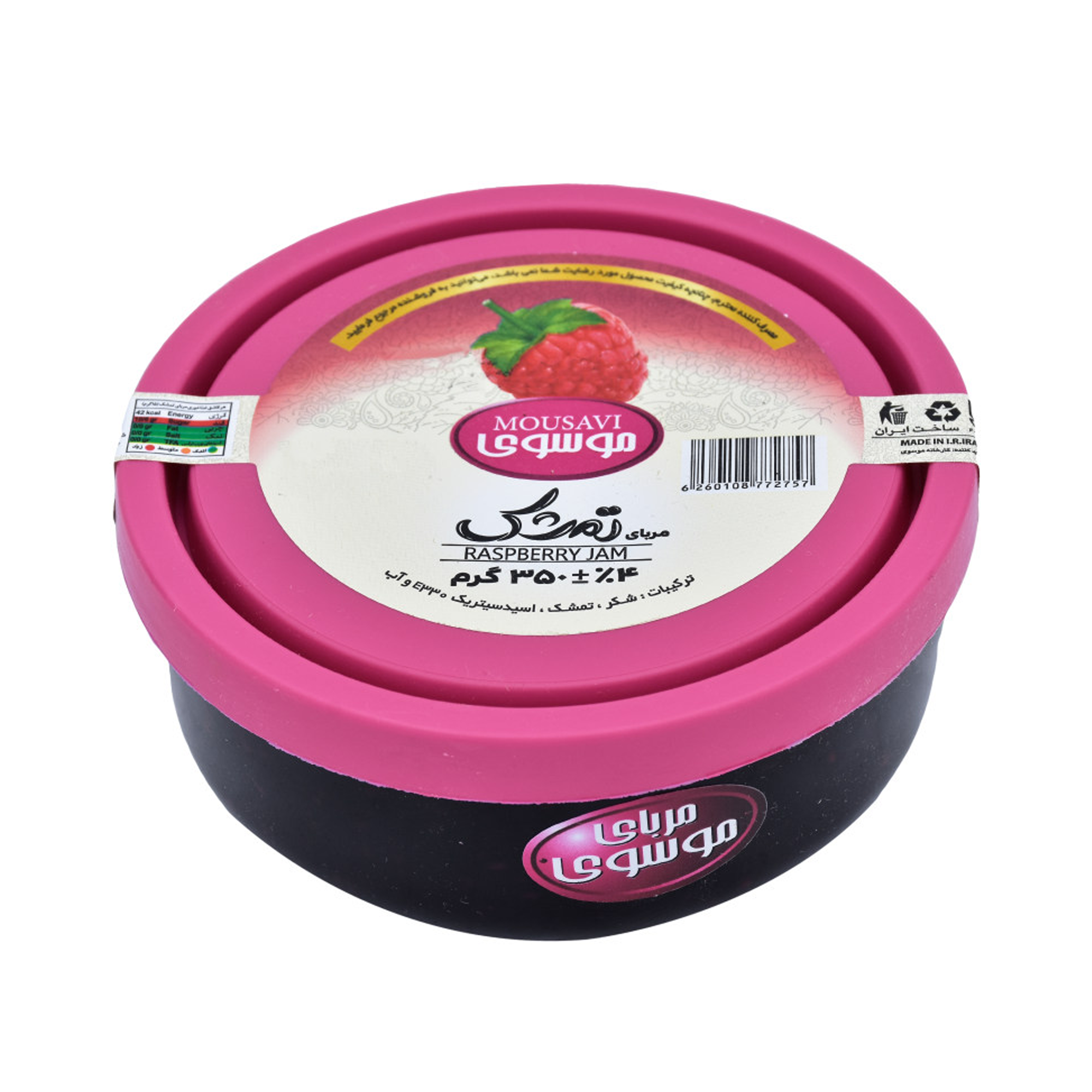 موسوی_ مربا 350 گرم تمشک 12*1