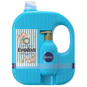 ايولون-مايع دستشويي صدفي آبي سري آبستره 3650 گرم 3*1