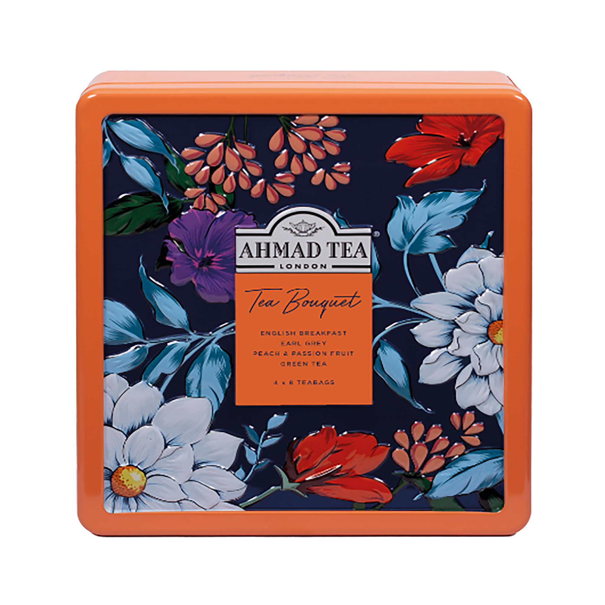 احمد - چاي ميکس فلزي کادويي 32عددي 12*1 