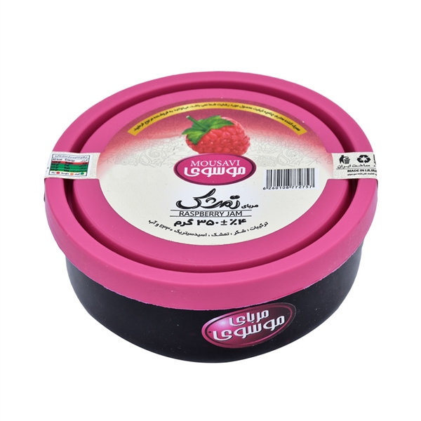 موسوی_ مربا 350 گرم تمشک 12*1