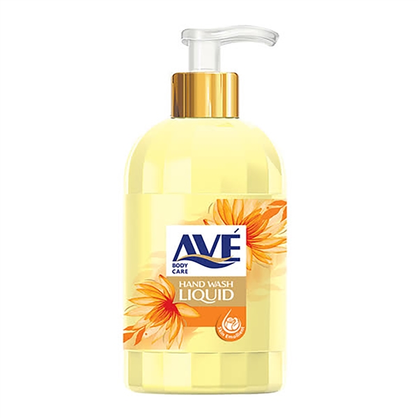 ave-مايع دسشويي زرد پاستلي حاوي ويتامين 450گرم 12*1
