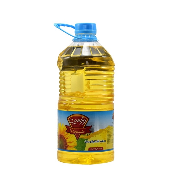 ورامين-روغن مايع آفتابگردان حاوی ویتامین دی 2700 گرم 4*1