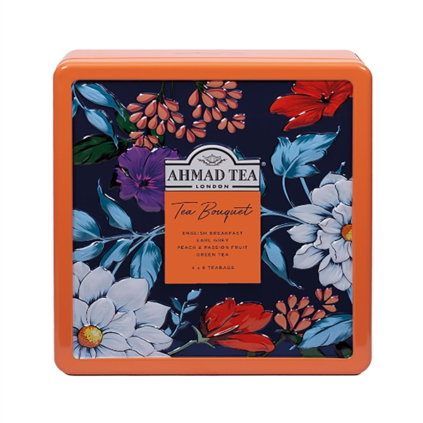 احمد - چاي ميکس فلزي کادويي 32عددي 12*1 