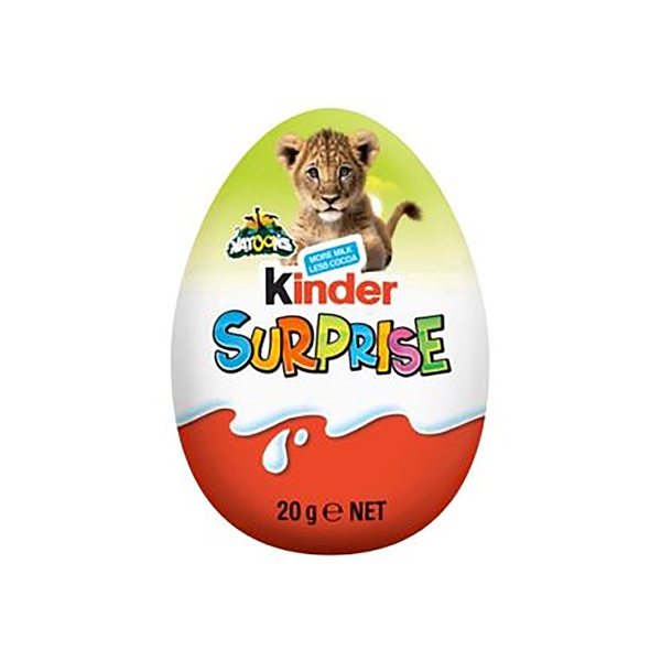 کيندر تخم مرغ شانسي 20 گرم 