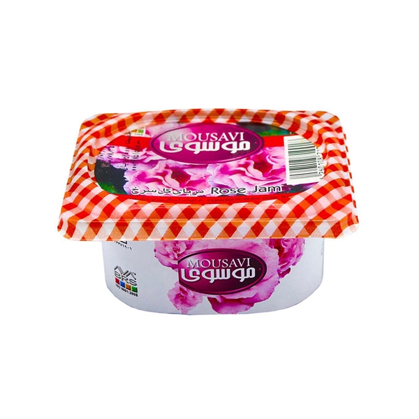 موسوی_ مربای 225 گرم گل سرخ 24*1