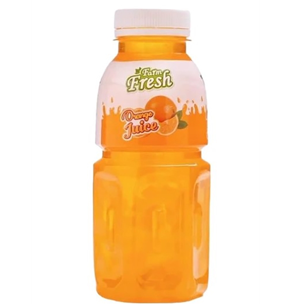 فارم فرش-نوشيدني پرتقال با تکه هاي نارگيل 320سي سي 24*1