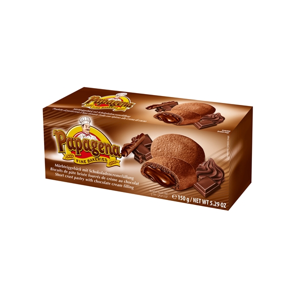 گانز_  papagenaکیک 150 گرم شکلاتی18*1