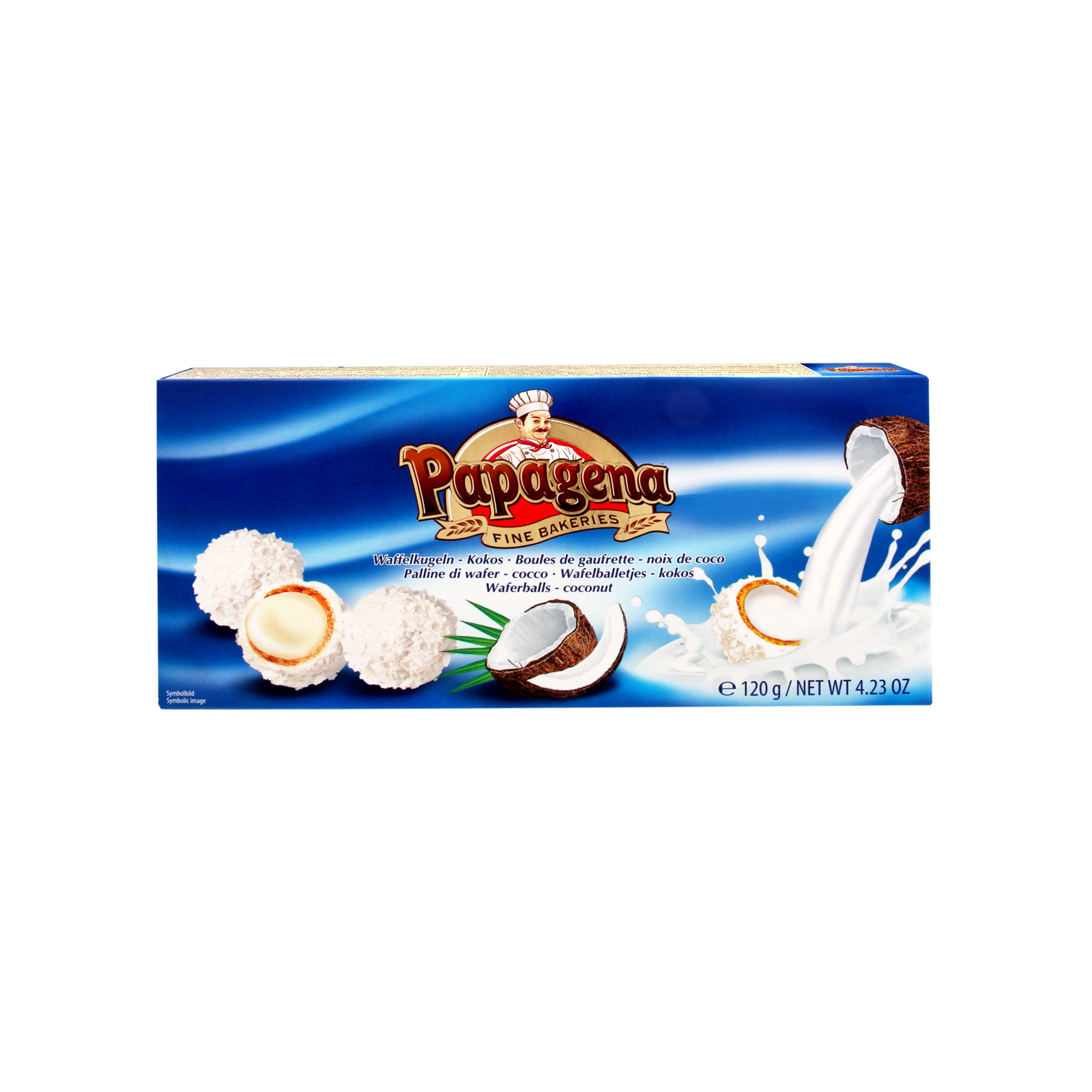 گانز_ ویفر بال توپی نارگیل 120 گرم